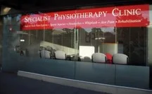 A clinic showing physiotherapy appointments.