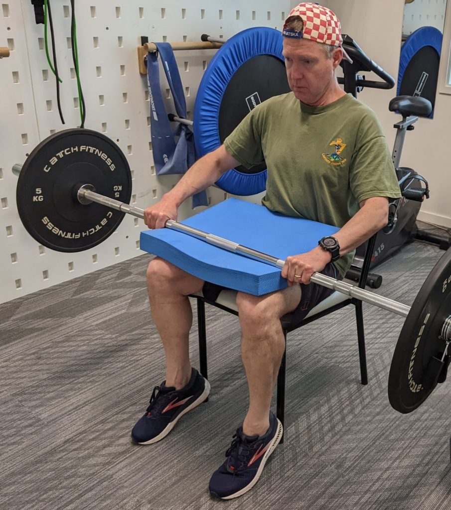 seated calf soleus raise