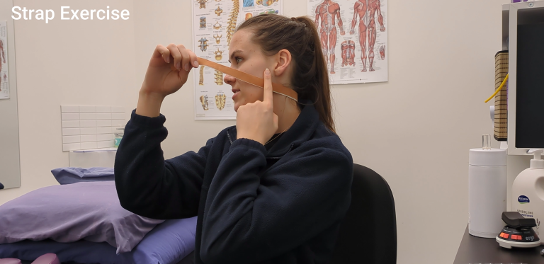 Strap exercise demonstration